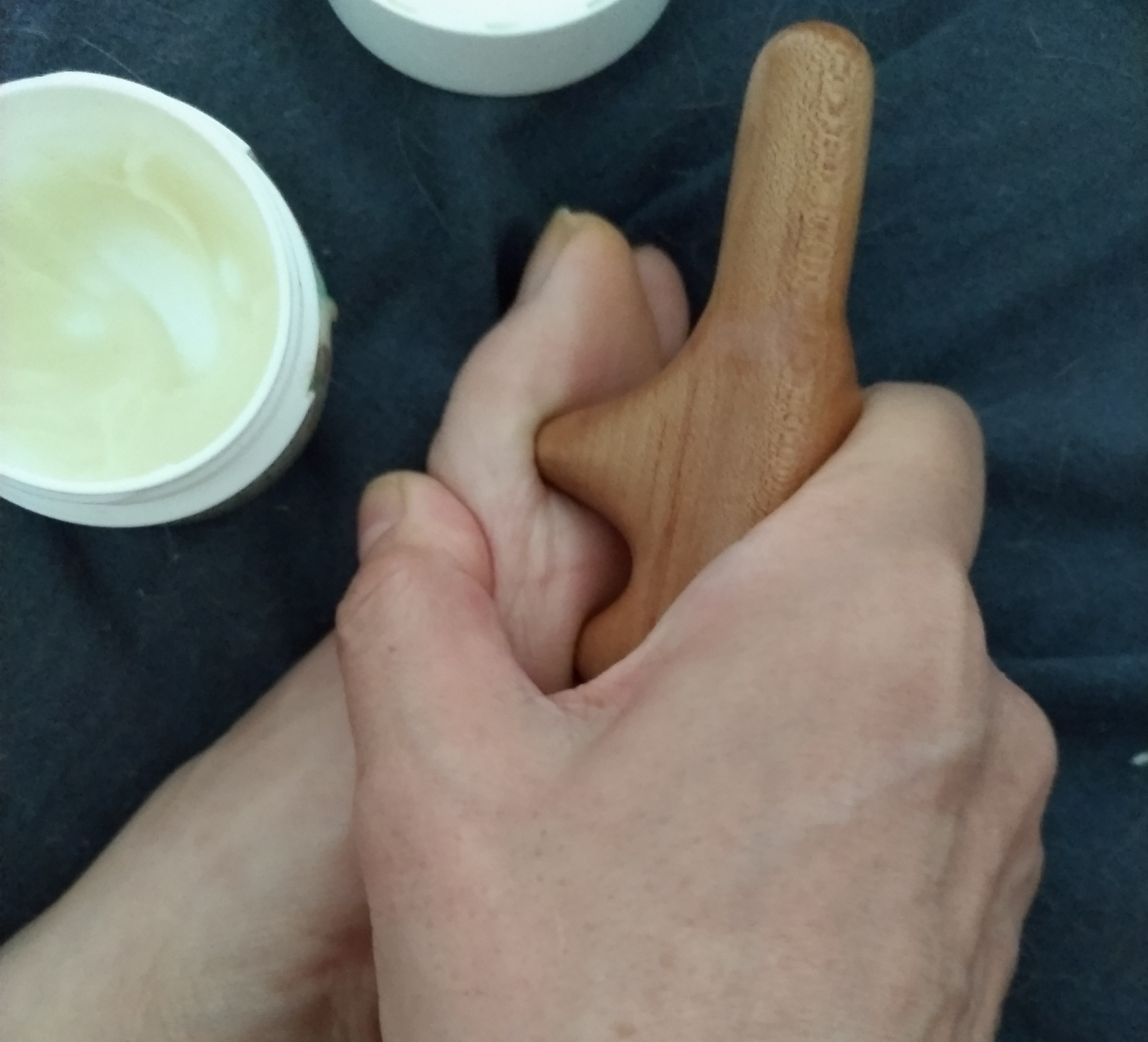 愛心棒を使ったセルフケア